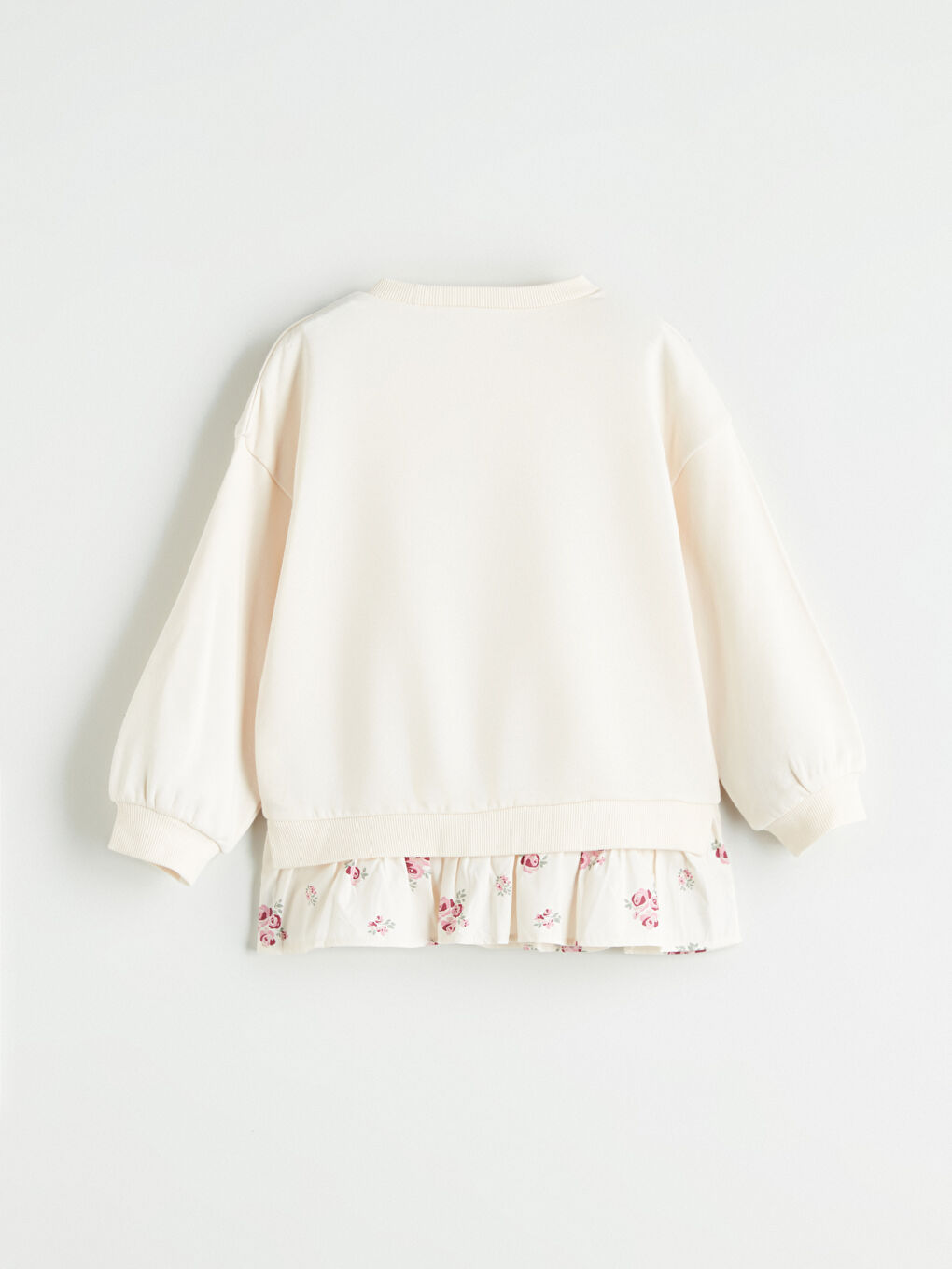 LCW Kids Crew Neck Girls' Sweatshirt 2 Pack -W5AU74Z1-FHP