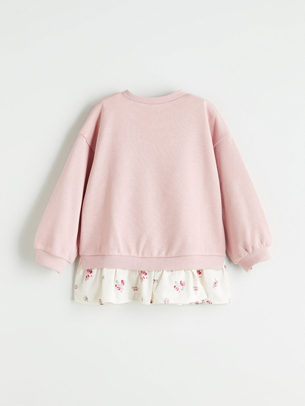 LCW Kids Crew Neck Girls' Sweatshirt 2 Pack -W5AU74Z1-FHP