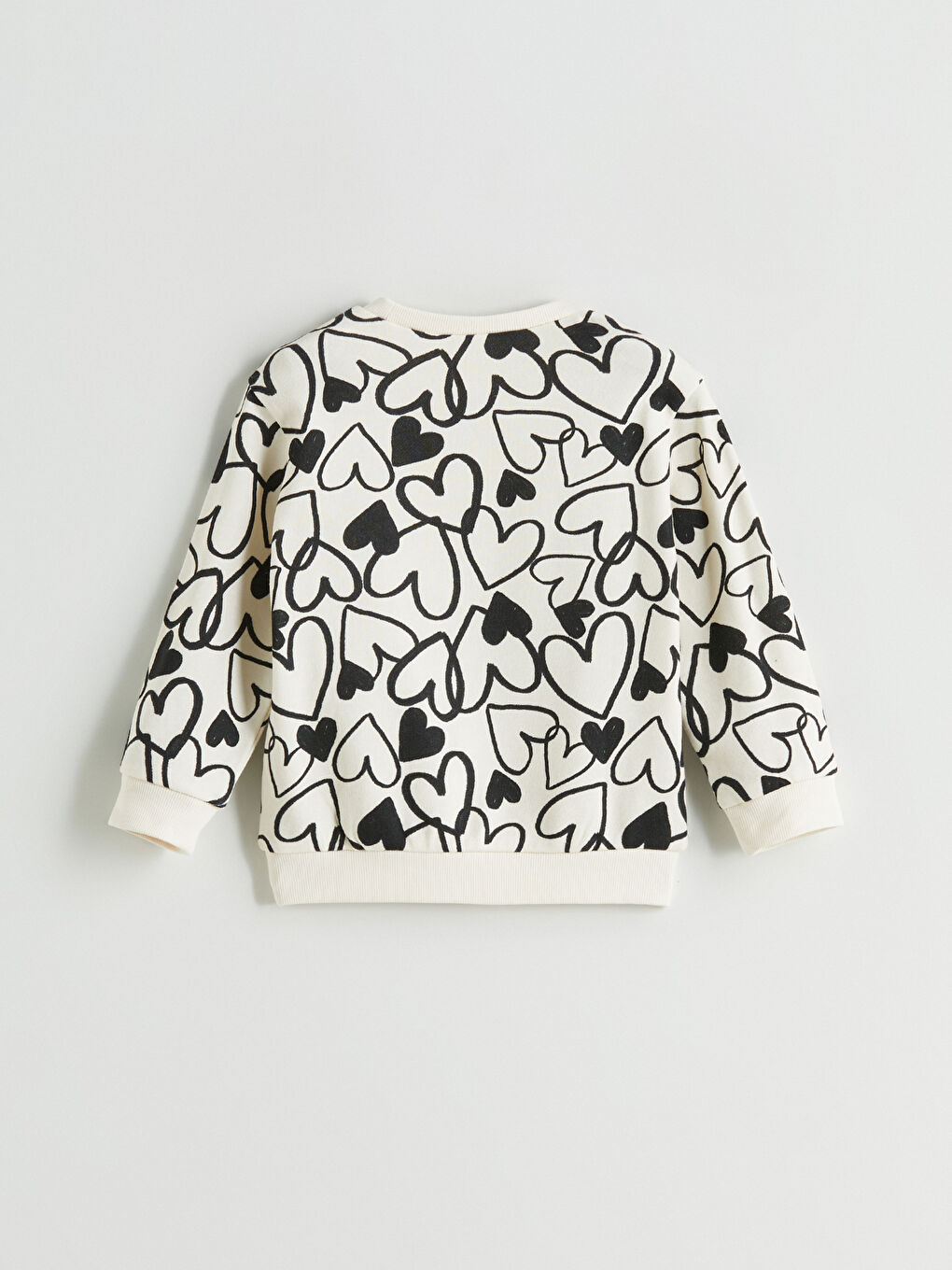 LCW Kids Crew Neck Girls' Sweatshirt -W5AU77Z1-CVL