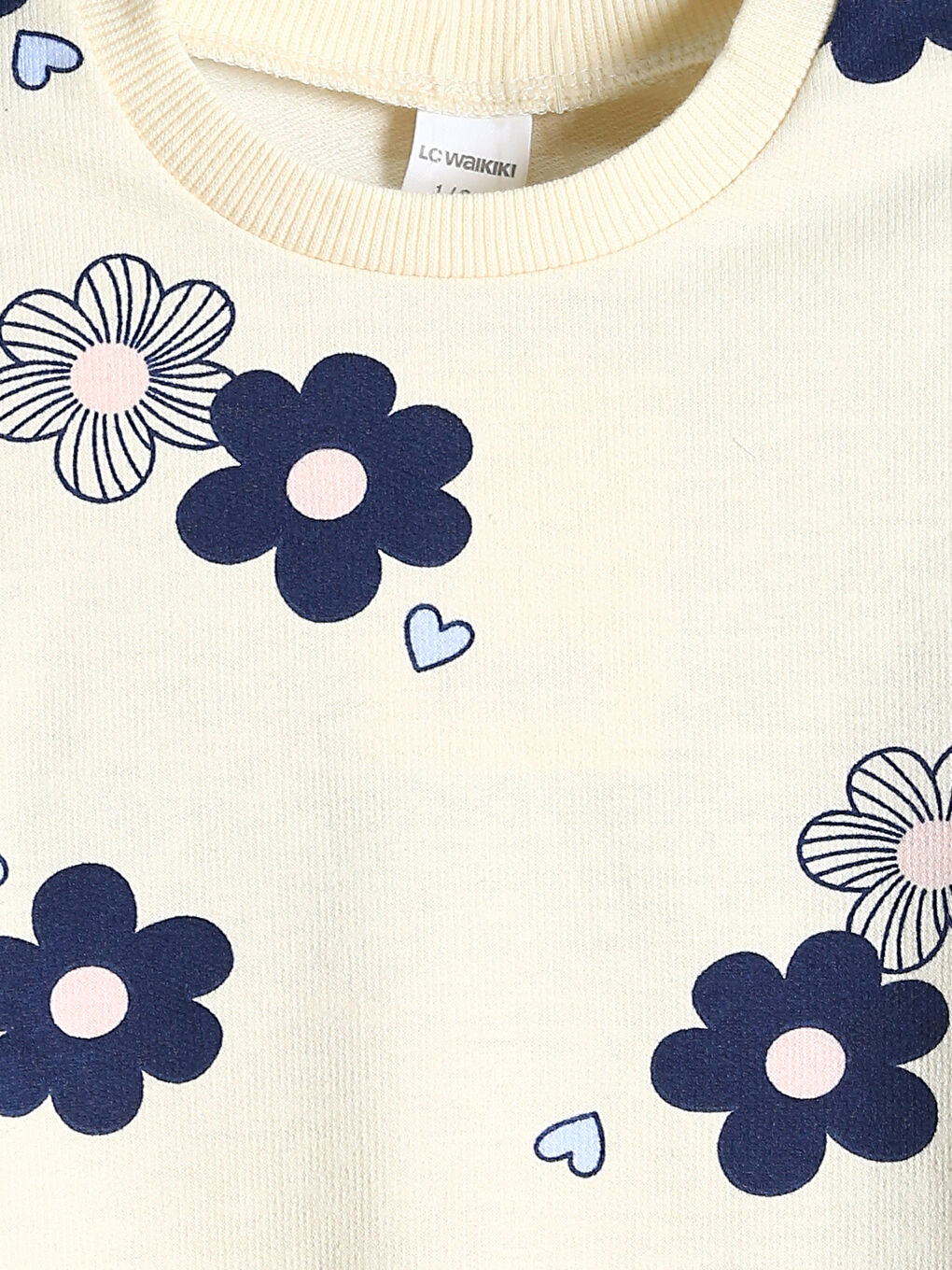 Girl's Floral Sweatshirt-2