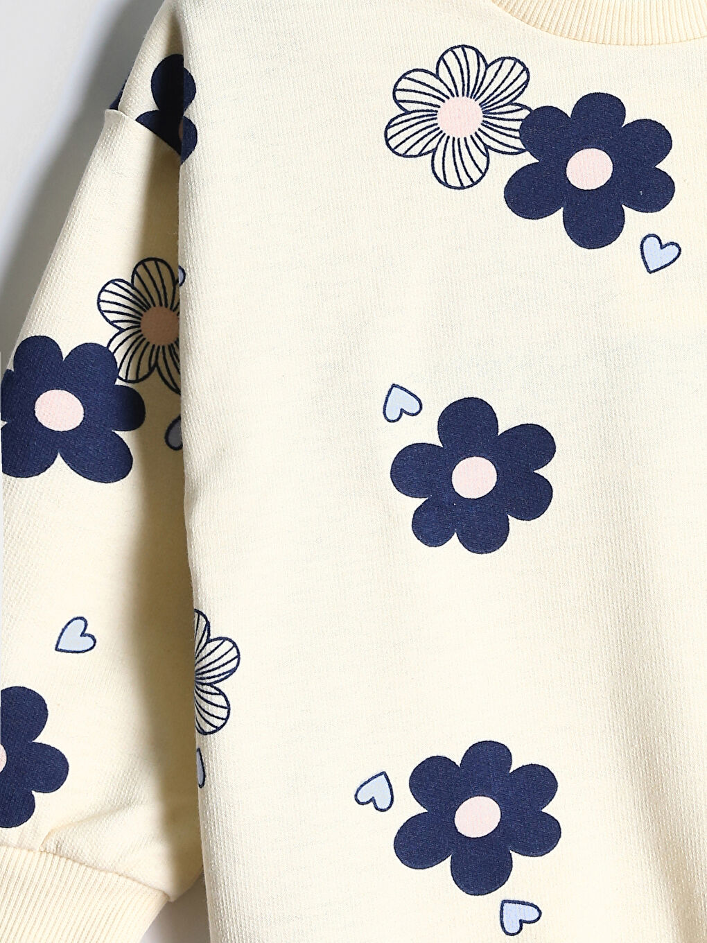 Girl's Floral Sweatshirt-3