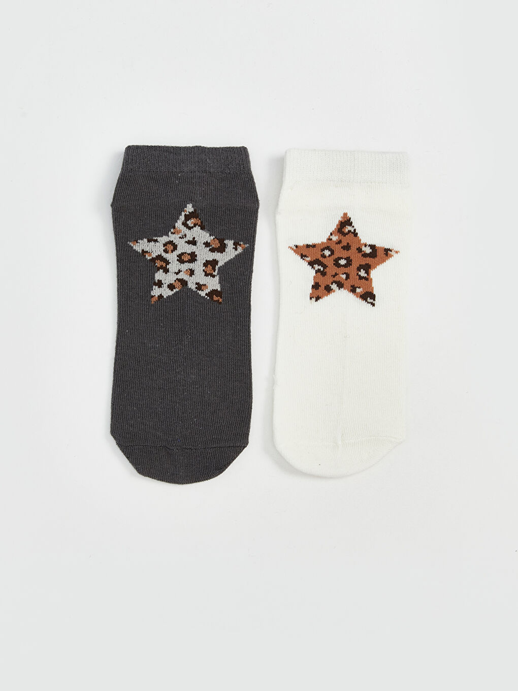 LCW DREAM Patterned Women's Trainer Socks 5 Pack -W5AV73Z8-FDU