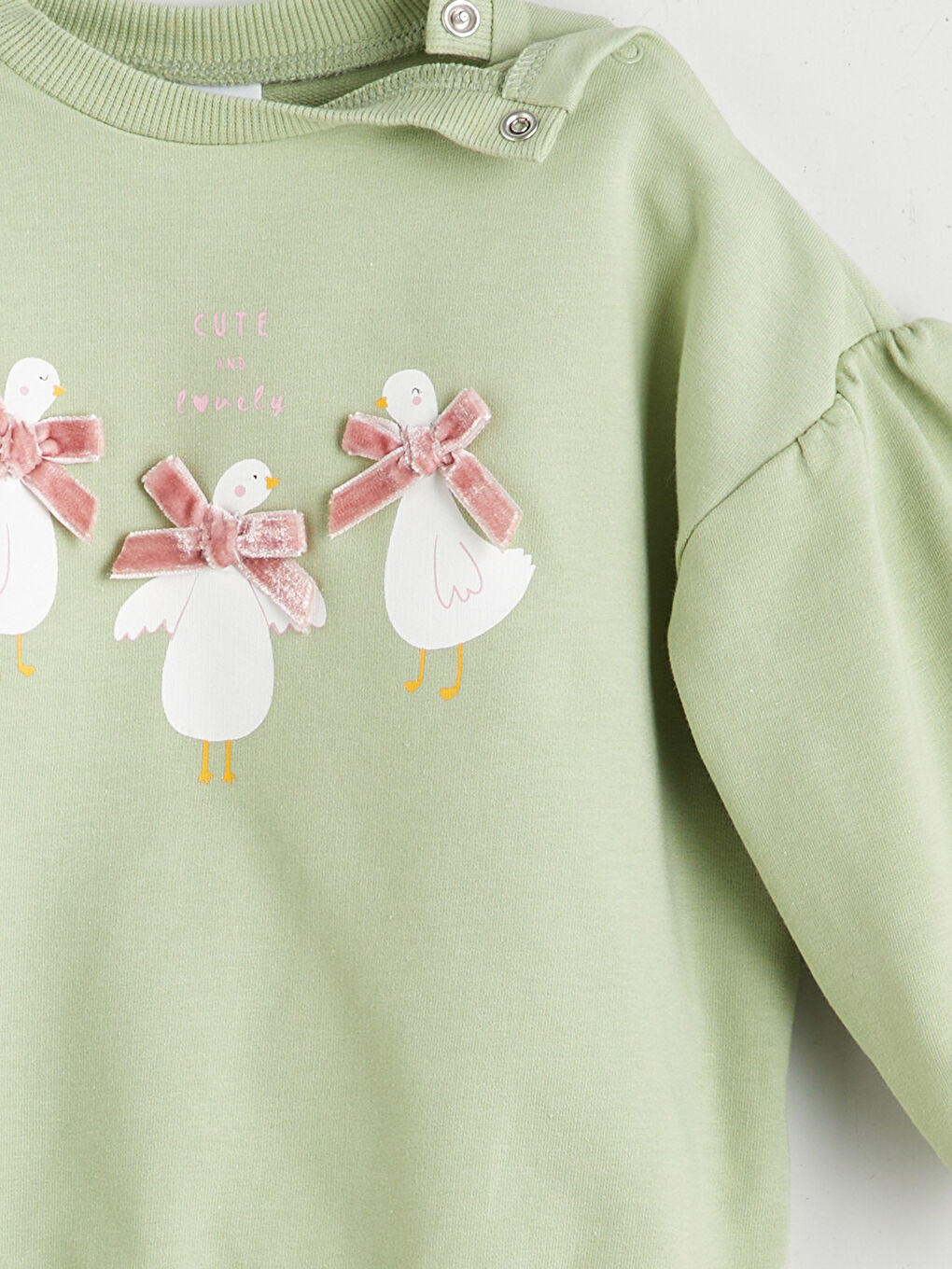 Crew Neck Baby Girls' Sweatshirt and Leggings 2 Pack-5