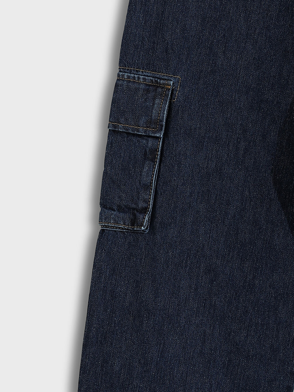 Jean Cargo Coupe Ample pour Garçons-2