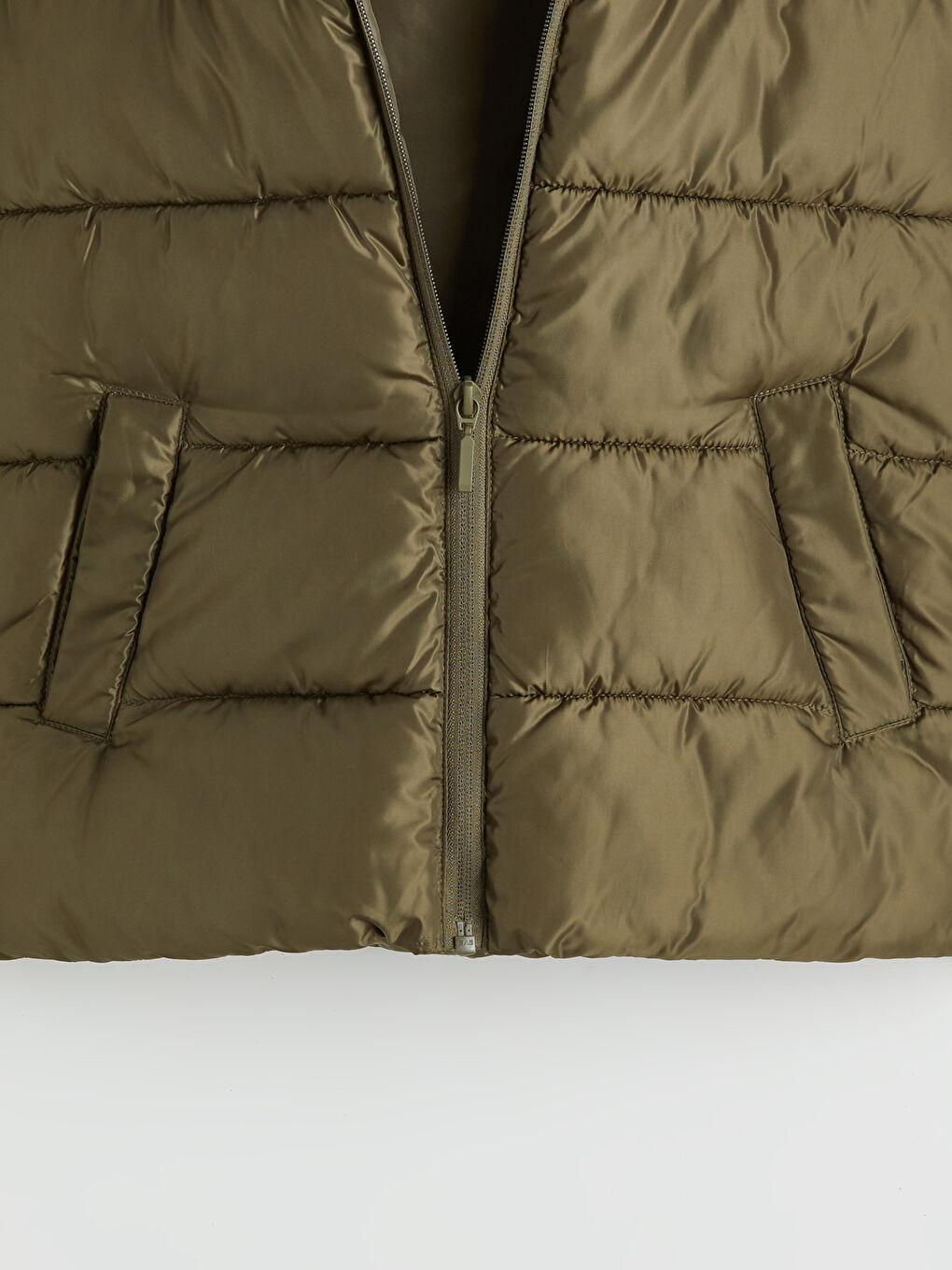 Hooded Boys' Puffer Gilet-1