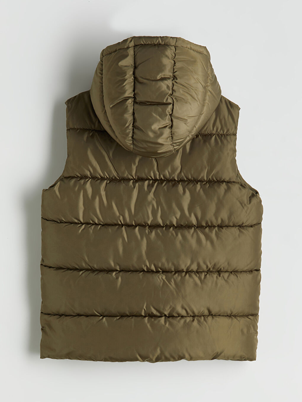 Hooded Boys' Puffer Gilet-2