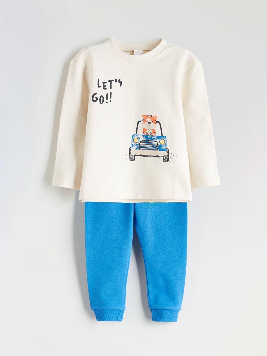 Ensemble de Pyjama pour Bébé Garçons à Col Rond Imprimé