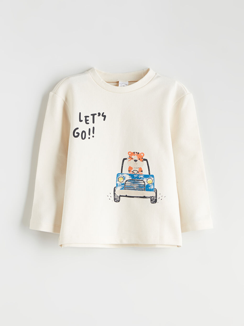 Ensemble de Pyjama pour Bébé Garçons à Col Rond Imprimé-1