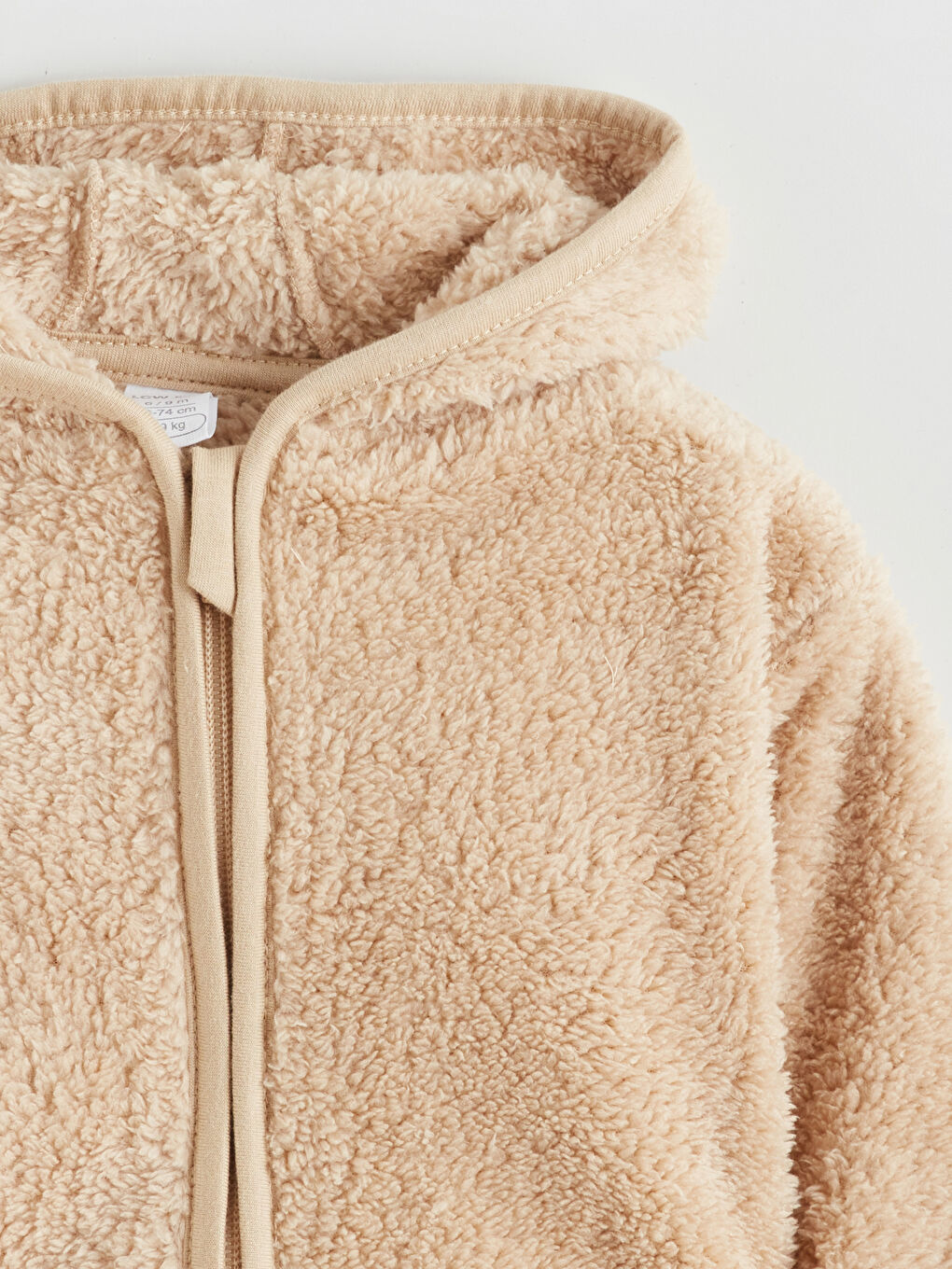 كارديجان للأولاد الرضع بكابوش قطيفة-1