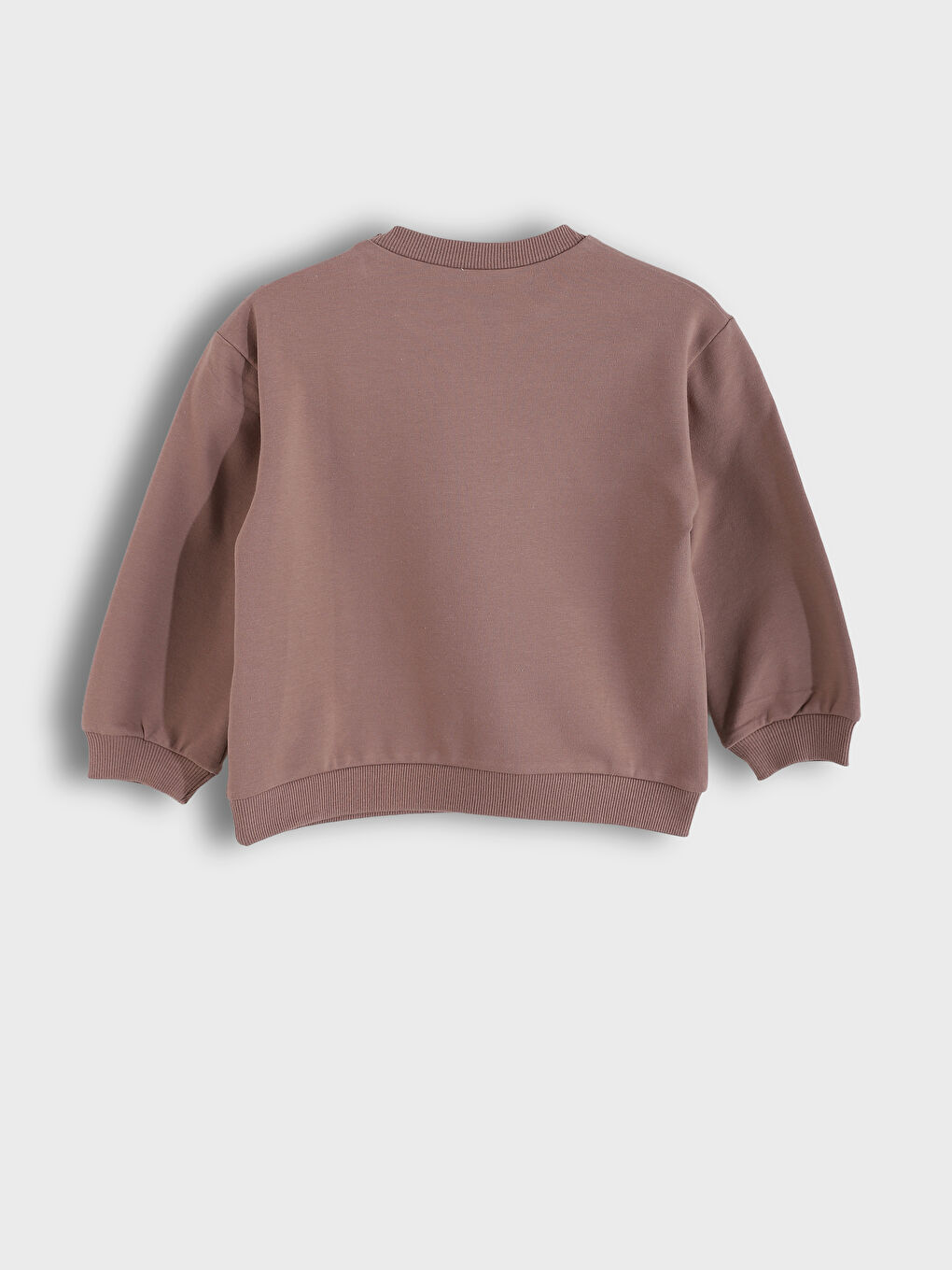 سويت شيرت وبنطلون مطبوع بياقة دائرية للأولاد الرضع - طقم من قطعتين-3