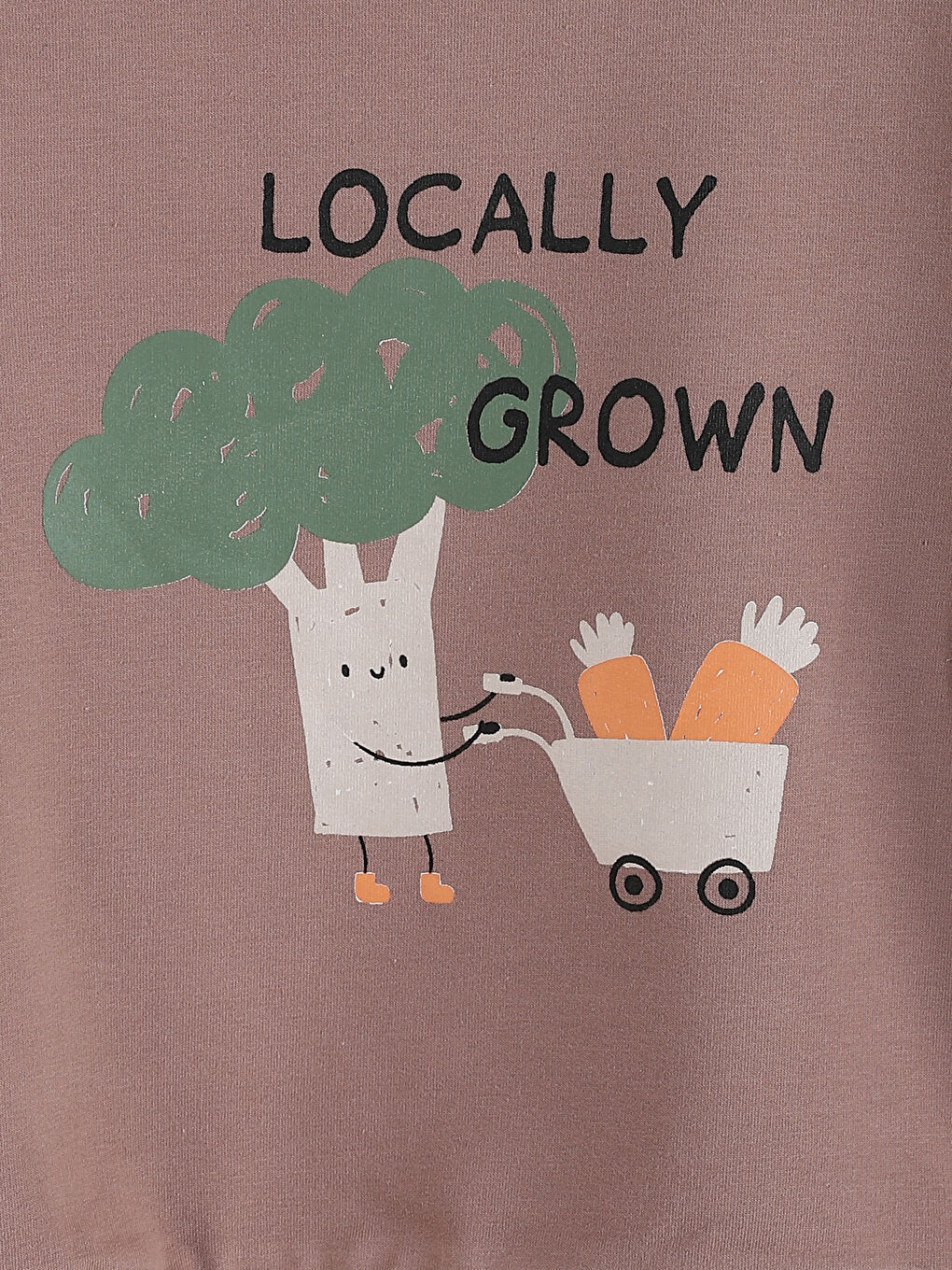 سويت شيرت وبنطلون مطبوع بياقة دائرية للأولاد الرضع - طقم من قطعتين-5