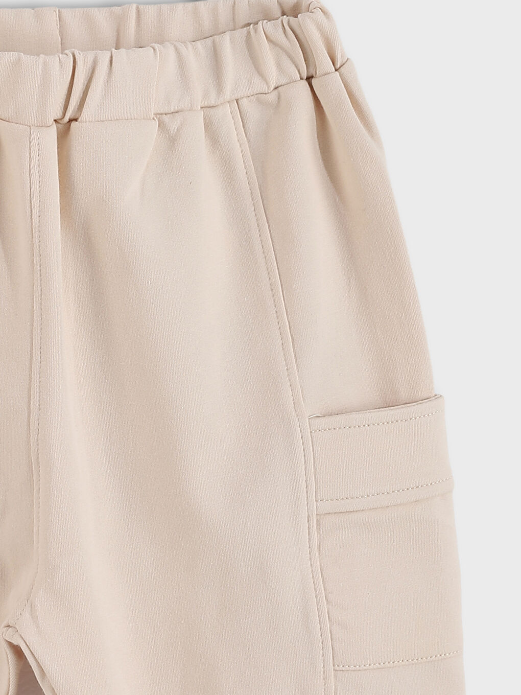 سويت شيرت وبنطلون مطبوع بياقة دائرية للأولاد الرضع - طقم من قطعتين-6