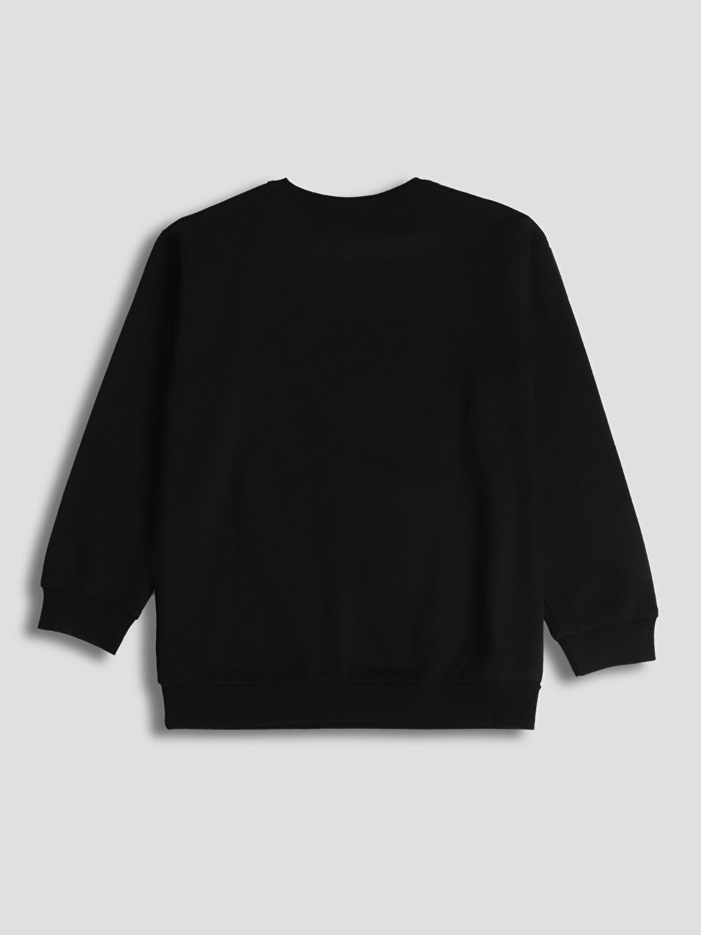 Poncho Crew Neck Printed Long Sleeve Boys Sweatshirt and Trousers-2