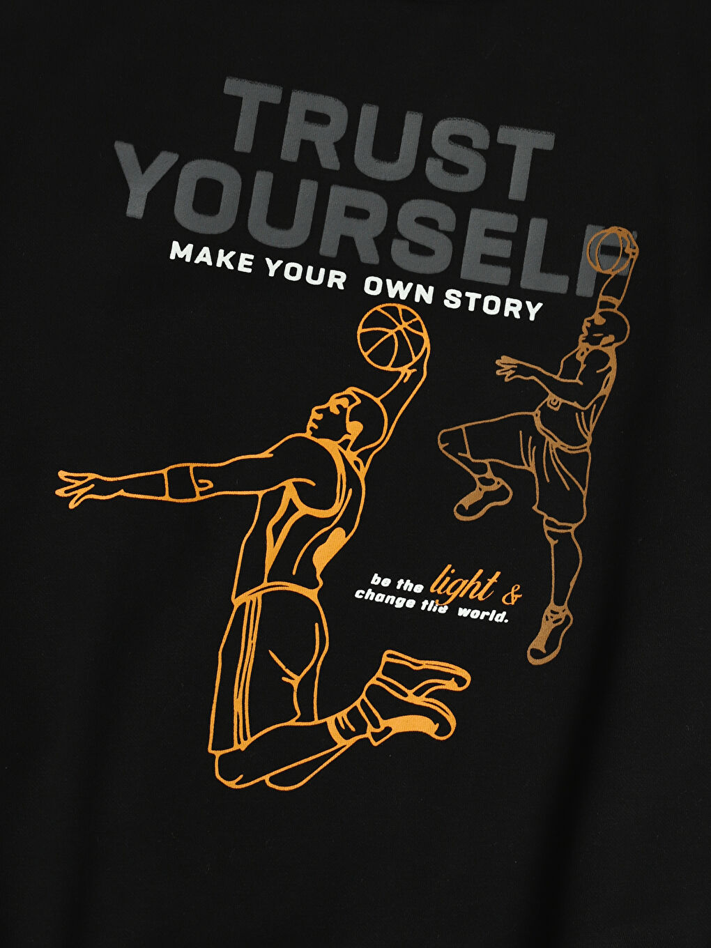 Poncho Crew Neck Printed Long Sleeve Boys Sweatshirt and Trousers-3