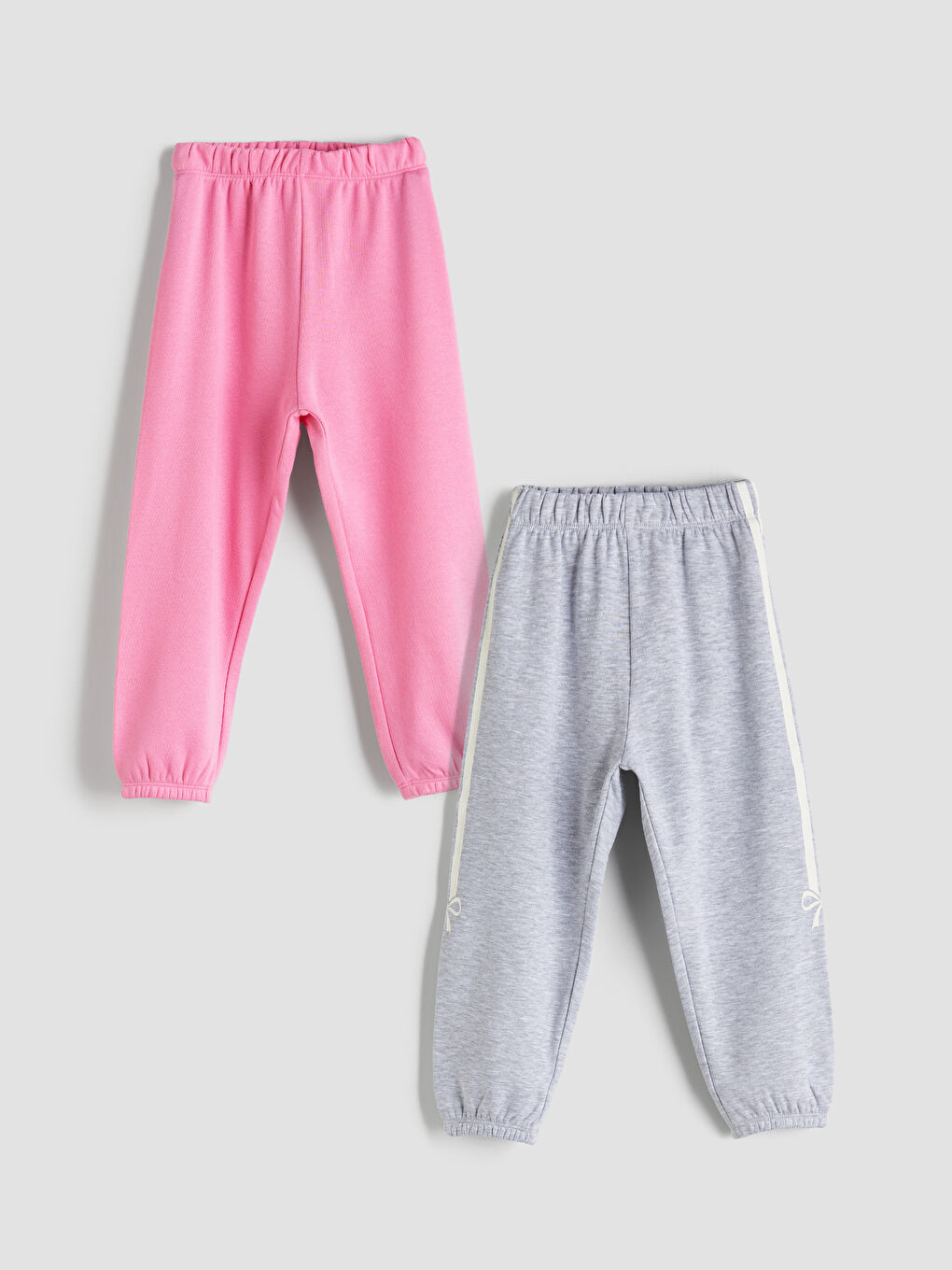 LCW Kids Girl GREY Sweatpants -W5AY81Z1-CT3