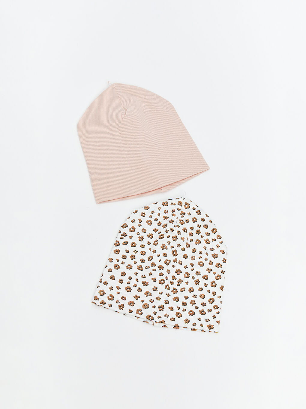LCW ACCESSORIES Printed Baby Girl Beanie 2 Pieces -W5AY90Z1-LQB