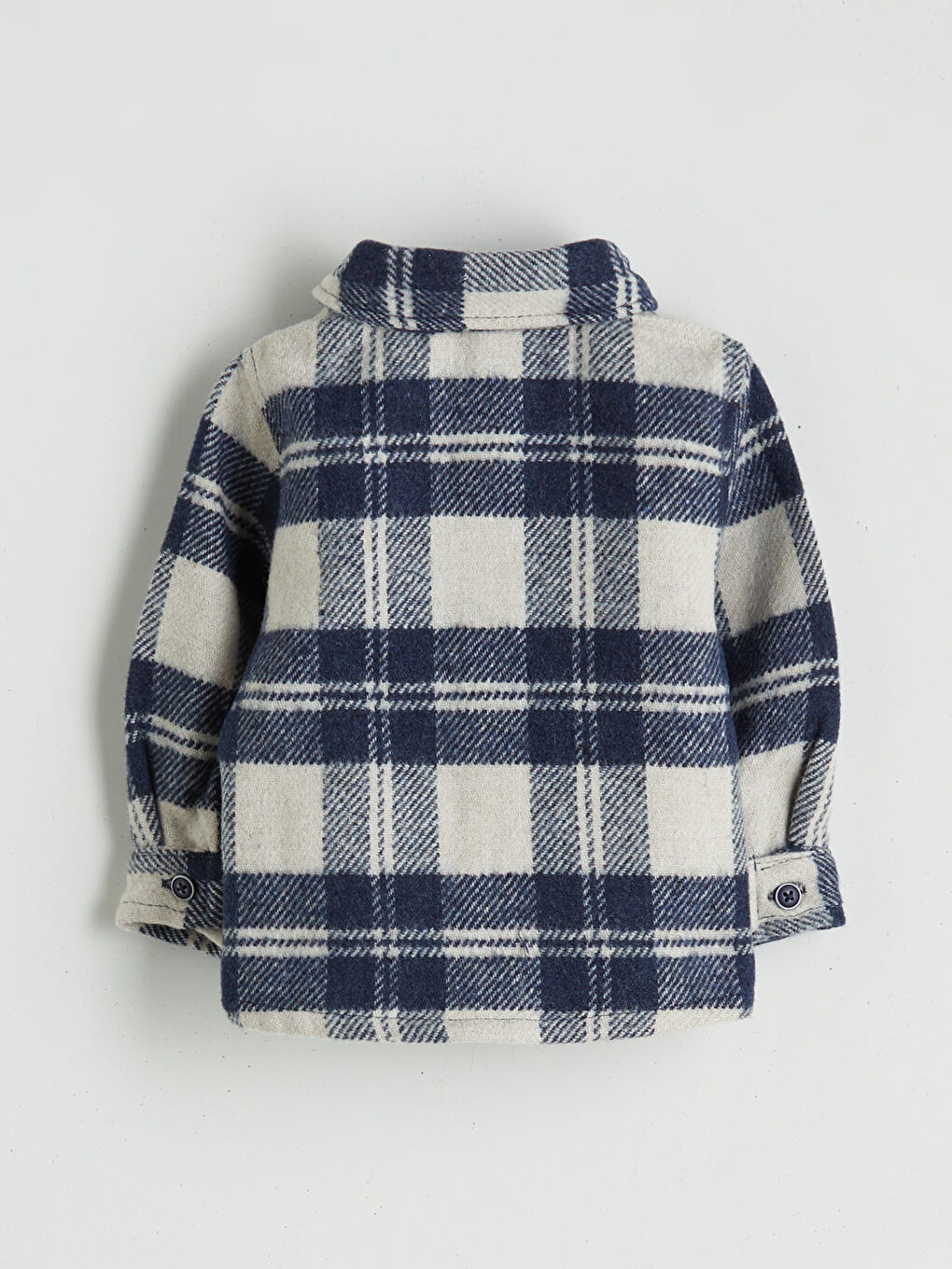 Ensemble 2 Pièces Bébé Garçons Chemise à Carreaux Manches Longues et Pantalon-3