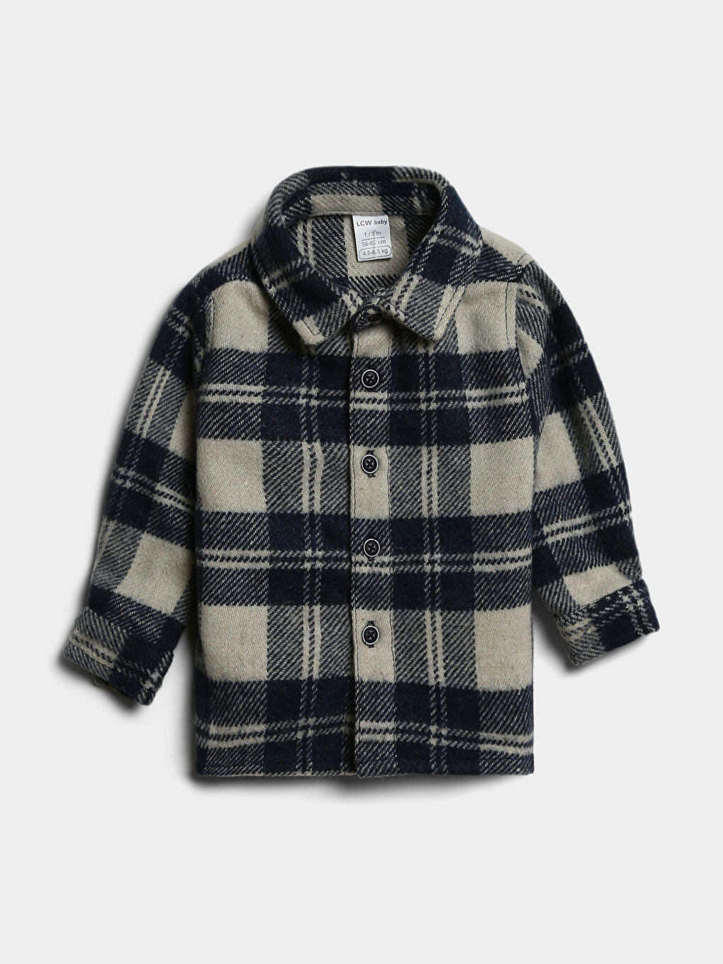 Ensemble 2 Pièces Bébé Garçons Chemise à Carreaux Manches Longues et Pantalon-2