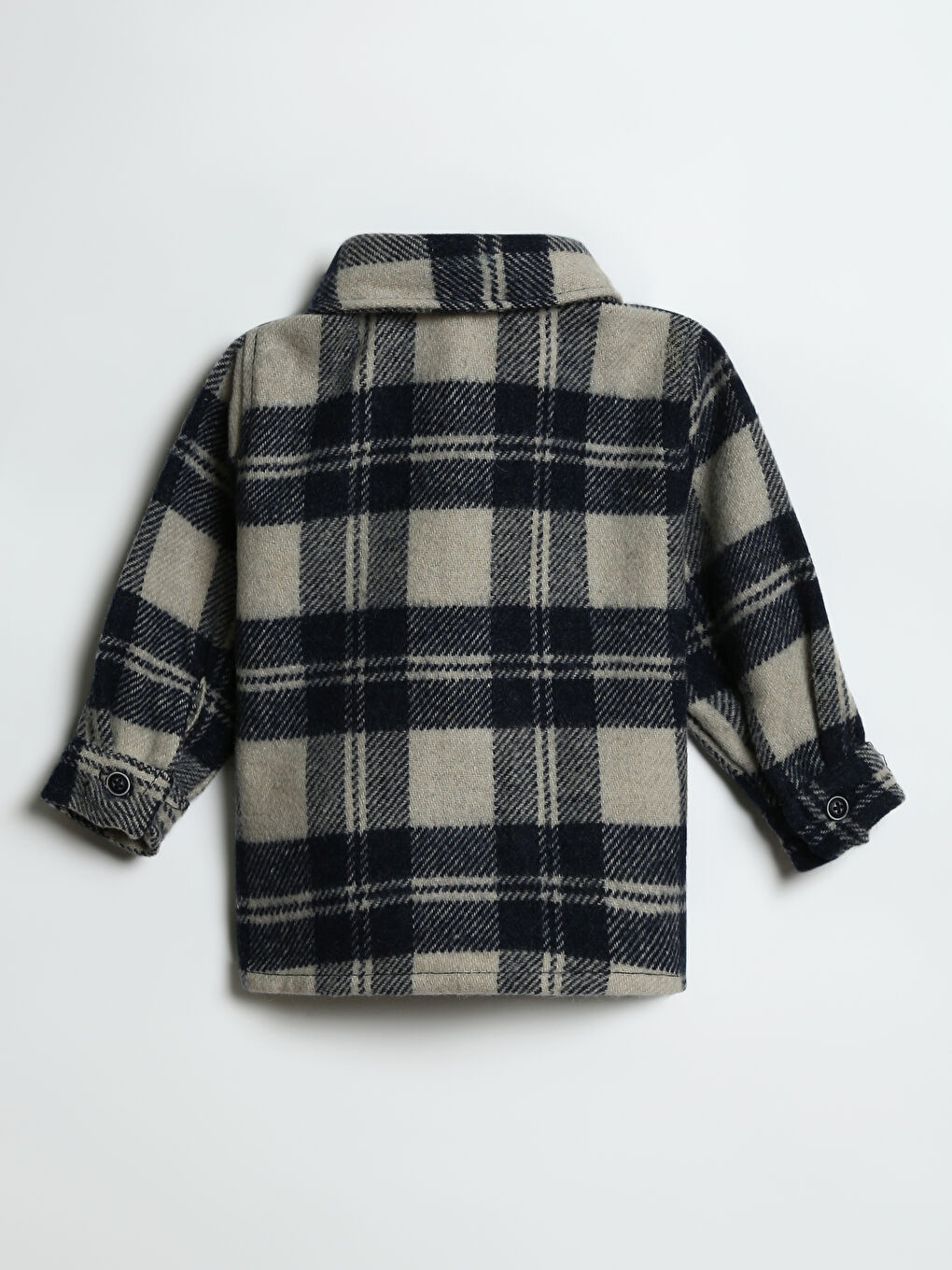 Ensemble 2 Pièces Bébé Garçons Chemise à Carreaux Manches Longues et Pantalon-4