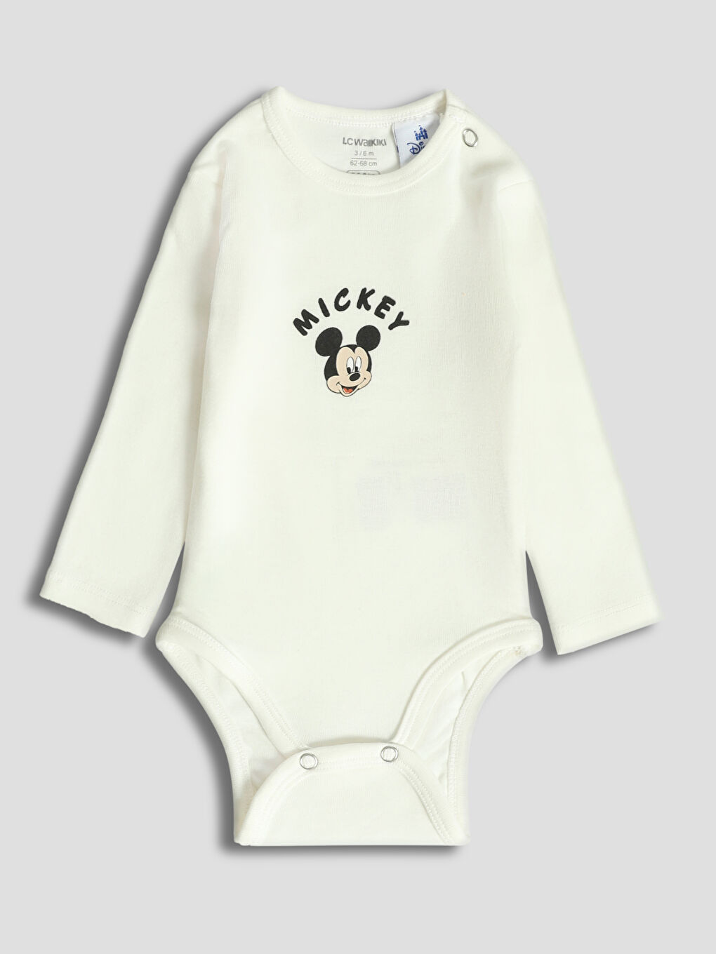 Crew Neck Baby Boys' Snap Bodysuit and Trousers-1