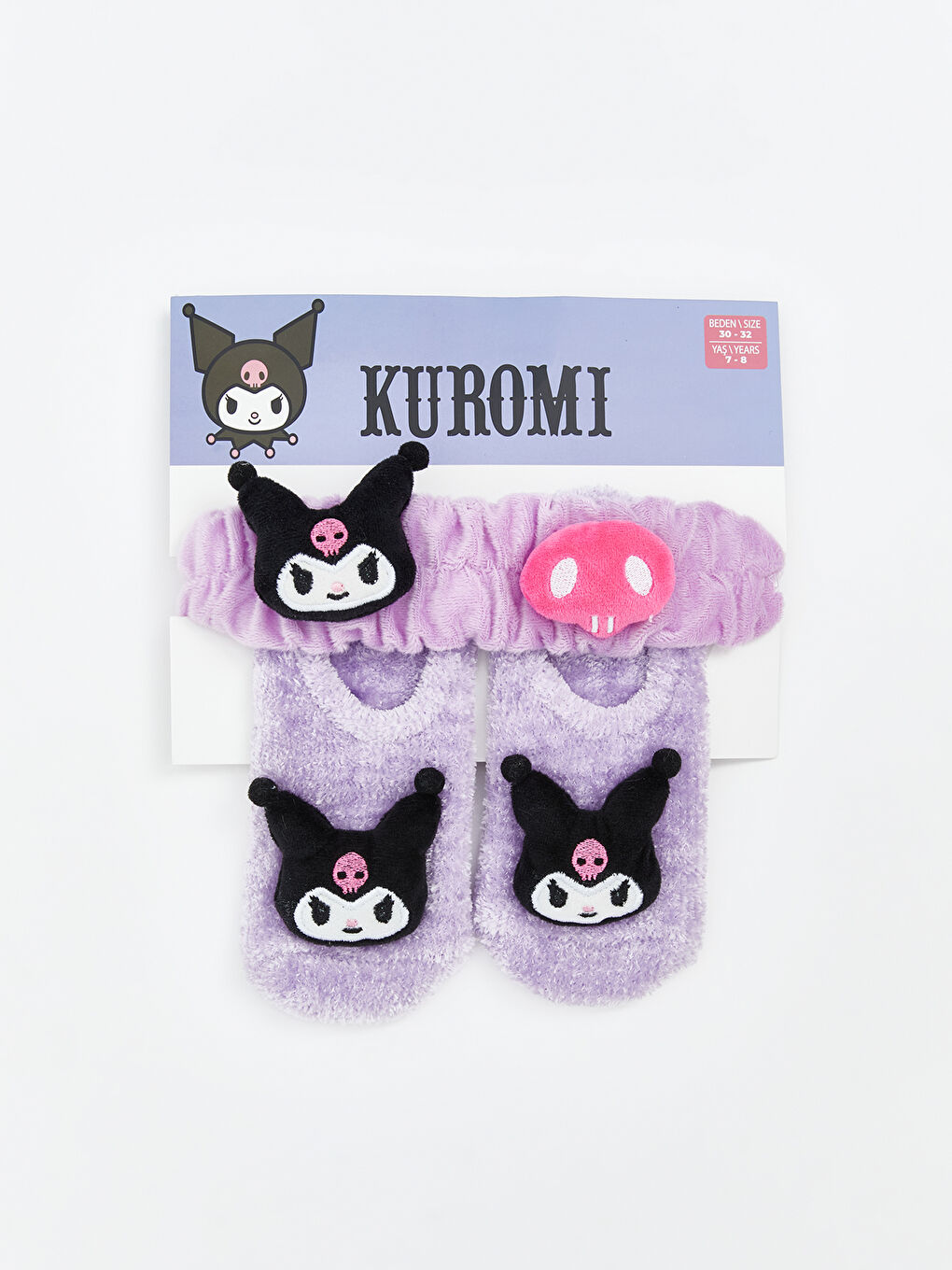 Girl LILAC Homewear Socks-1