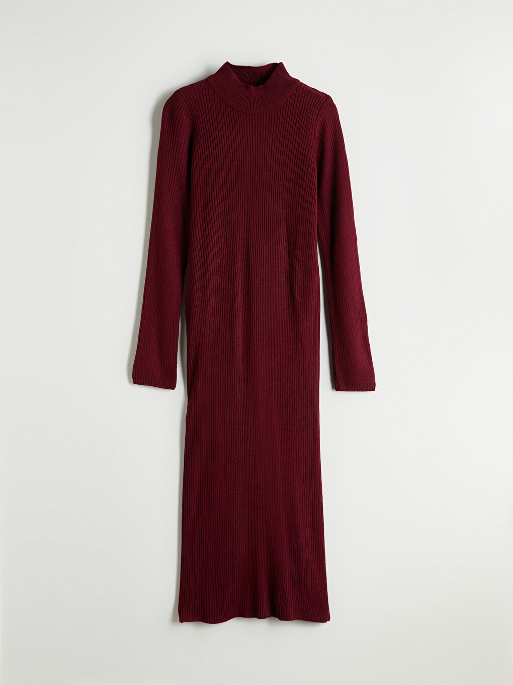 LCWAIKIKI Classic Woman BORDEAUX Dress -W5BA41Z8-CWK