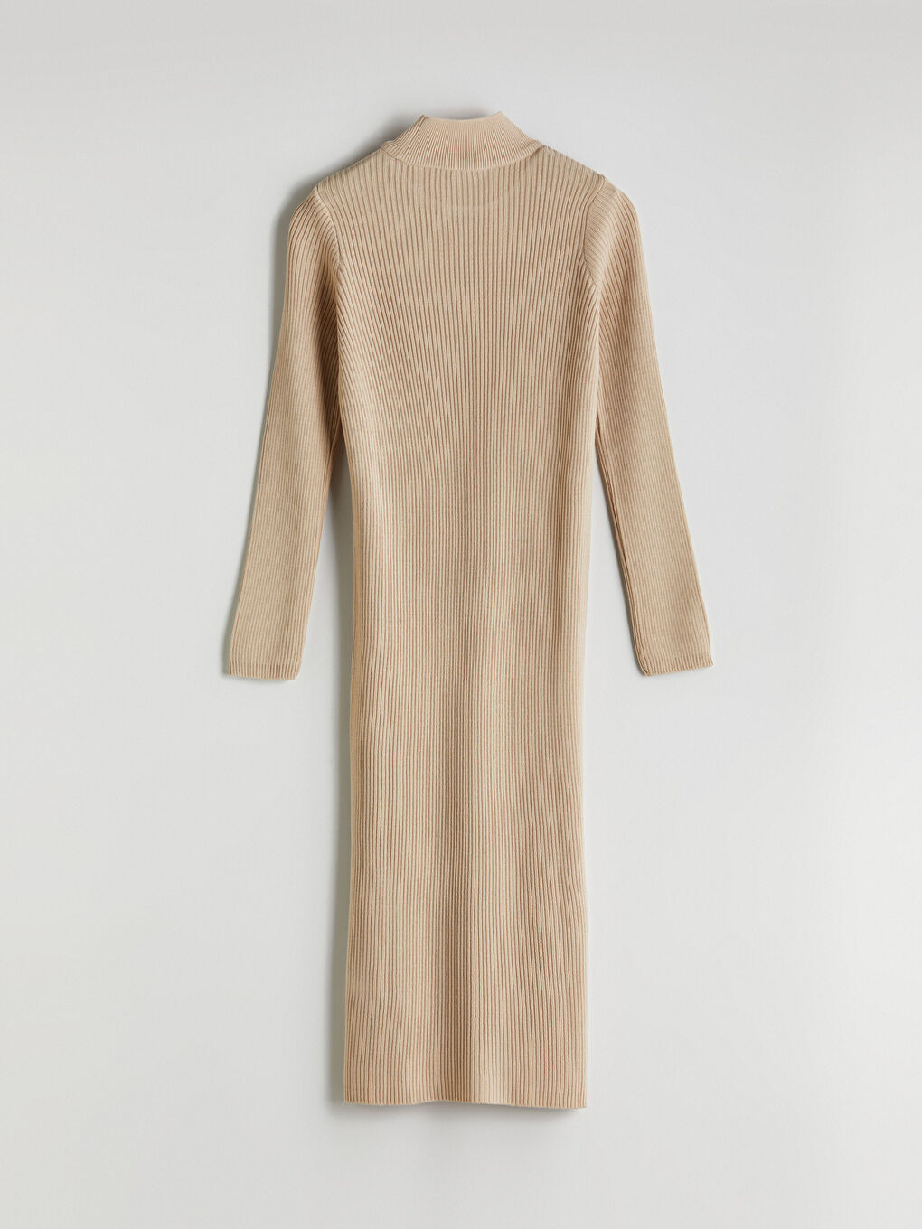 LCWAIKIKI Classic Woman BEIGE Dress -W5BA41Z8-VD9