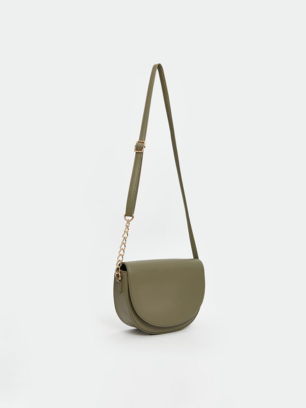LCW ACCESSORIES Leather-Look Women's Shoulder Bag -W5BA52Z8-GMZ