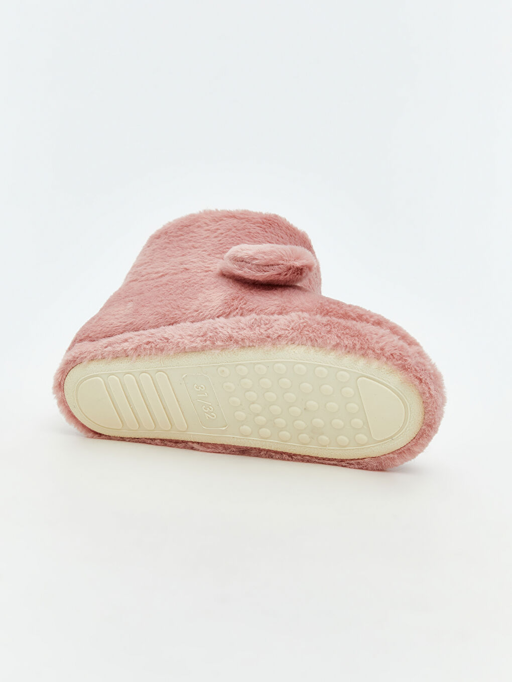 Pembe 3D Aplikeli Nakış Detaylı Kız Çocuk Ev Botu-3