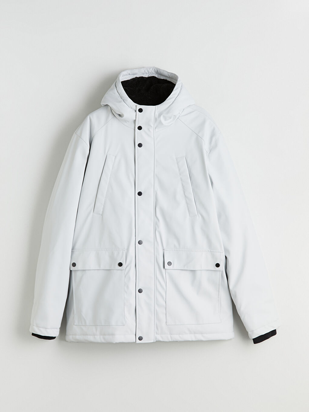 Standard Fit Hooded Men's Coat