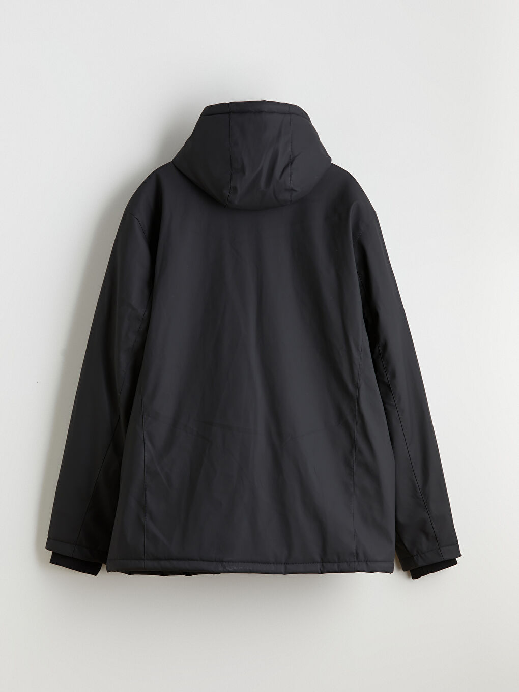 Standard Fit Hooded Men's Coat-7