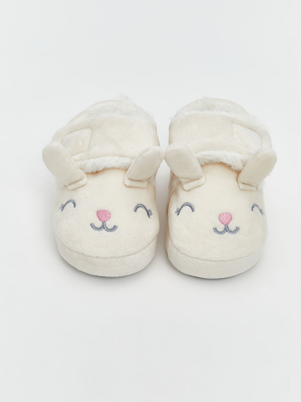 Rabbit Figure Baby Girls' Slipper Boots-2