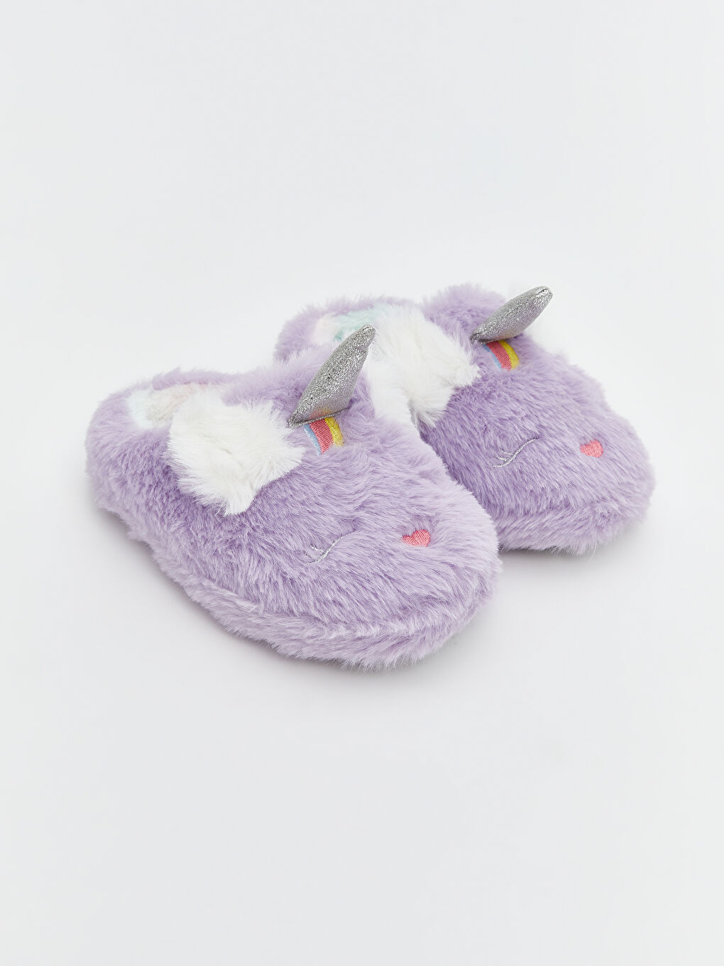 LCW STEPS Animal Figure Plush Baby Girls' Home Slippers -W5BA82Z1-FYE