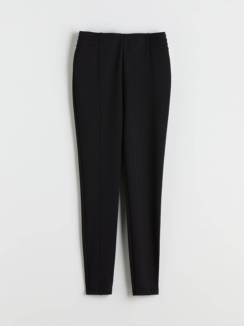 Plain High Waist Women's Leggings-4