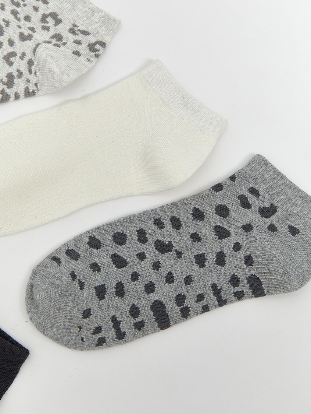 Patterned Women's Trainer Socks 5 Pack-1
