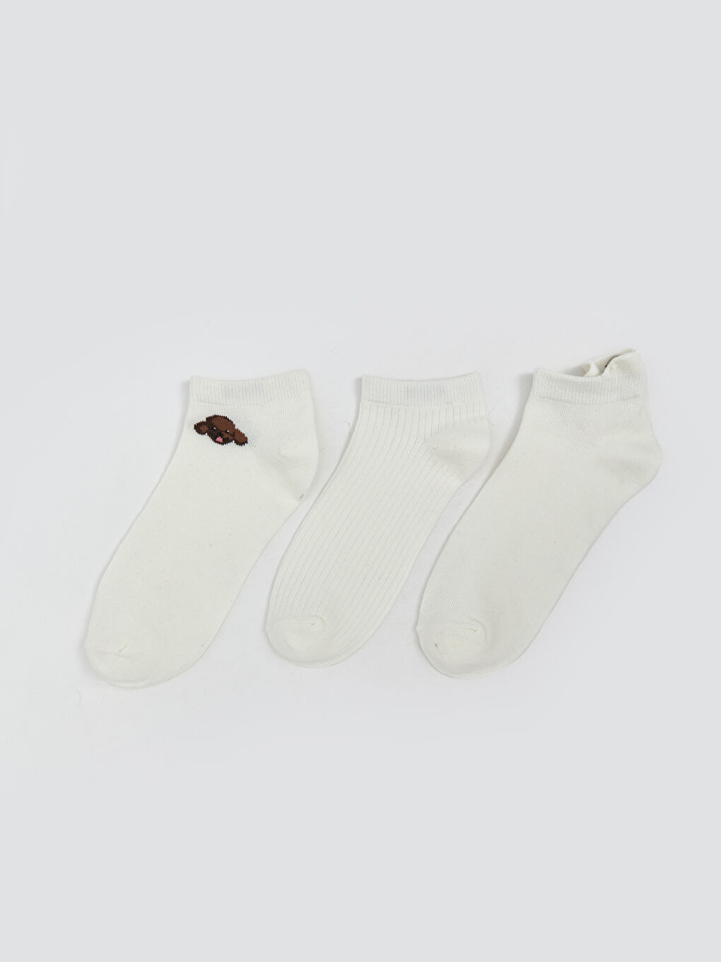 Printed Women's Trainer Socks 3-pack