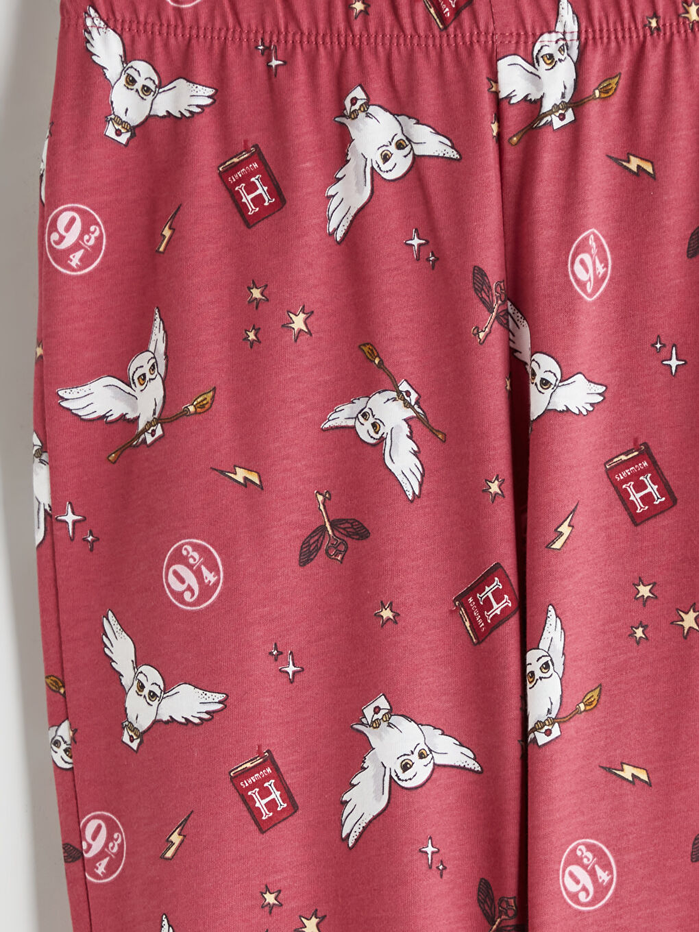 LCW Kids Crew Neck Harry Potter Printed Girls' Pyjama Set -W5BB11Z4-G0U