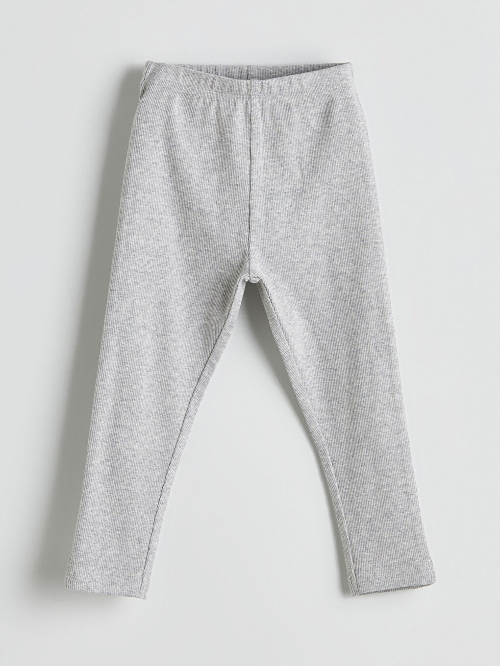 Beyaz Beli Lastikli Basic Erkek Bebek Eşofman Altı