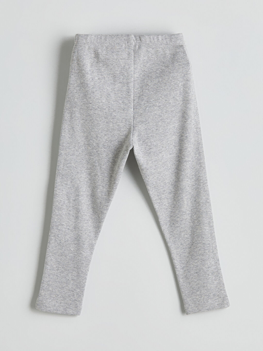 Beyaz Beli Lastikli Basic Erkek Bebek Eşofman Altı-1