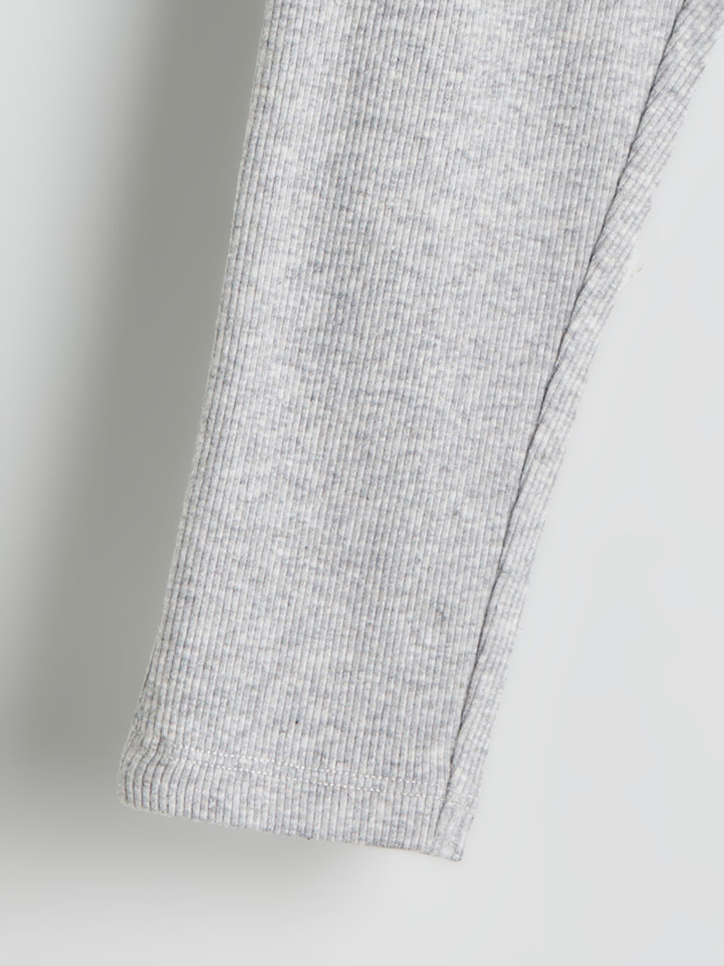 Beyaz Beli Lastikli Basic Erkek Bebek Eşofman Altı-2