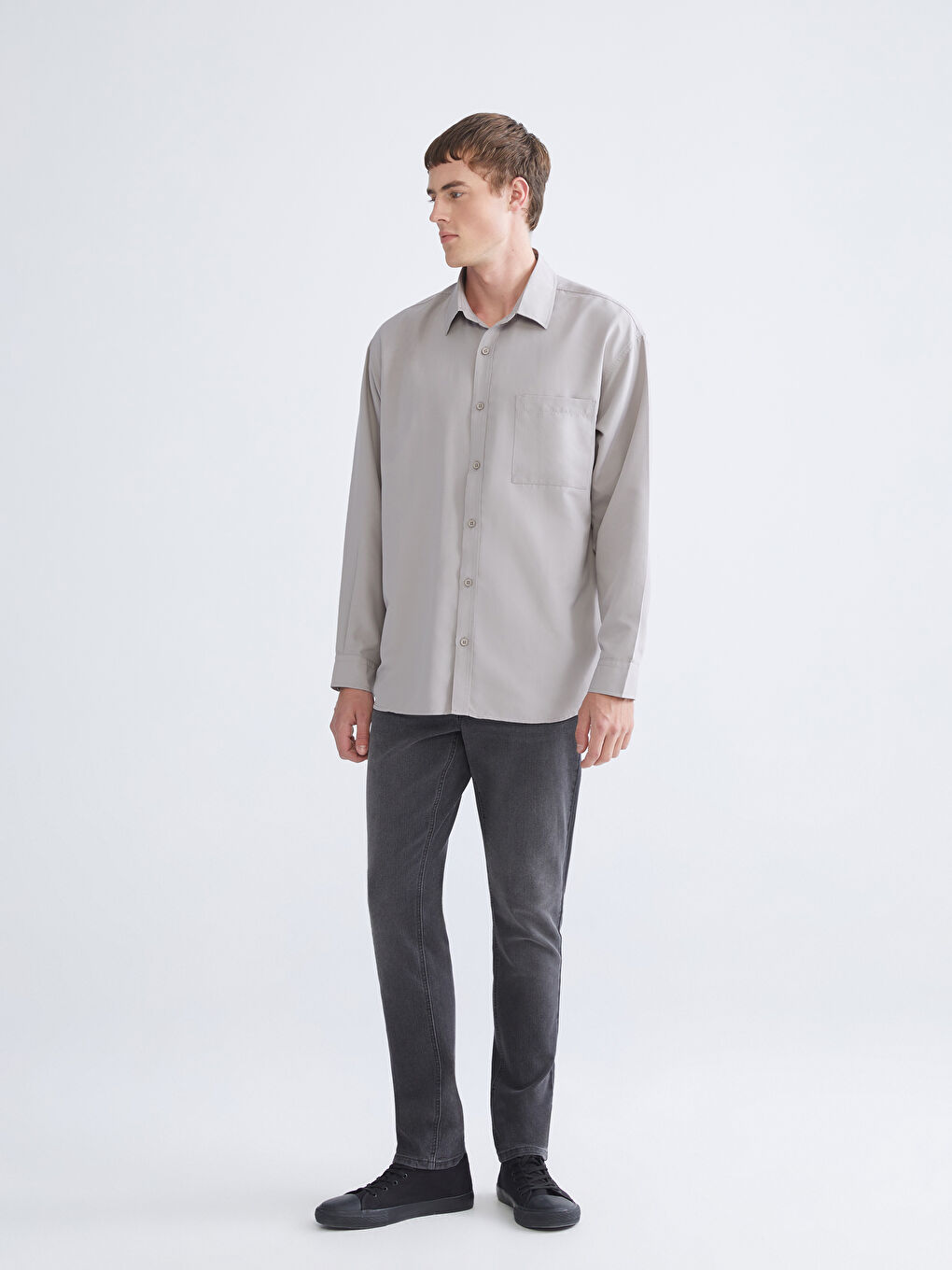 Antrasit 760 Skinny Fit Erkek Jean Pantolon