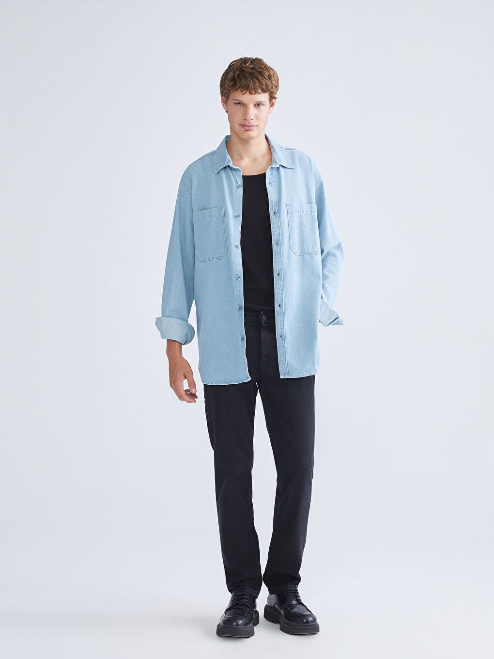 Siyah 779 Regular Fit Erkek Jean Pantolon