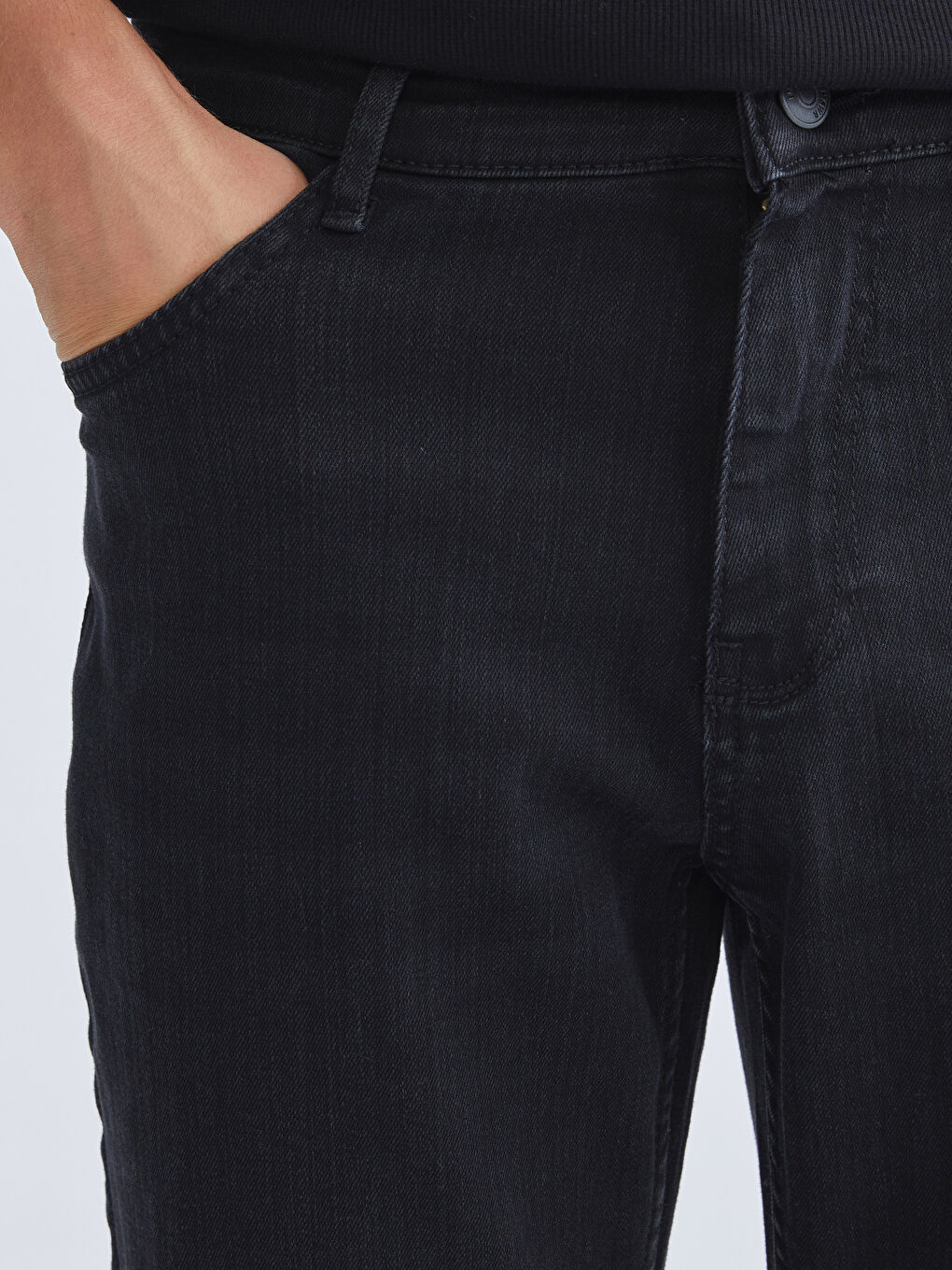 Siyah 779 Regular Fit Erkek Jean Pantolon-2