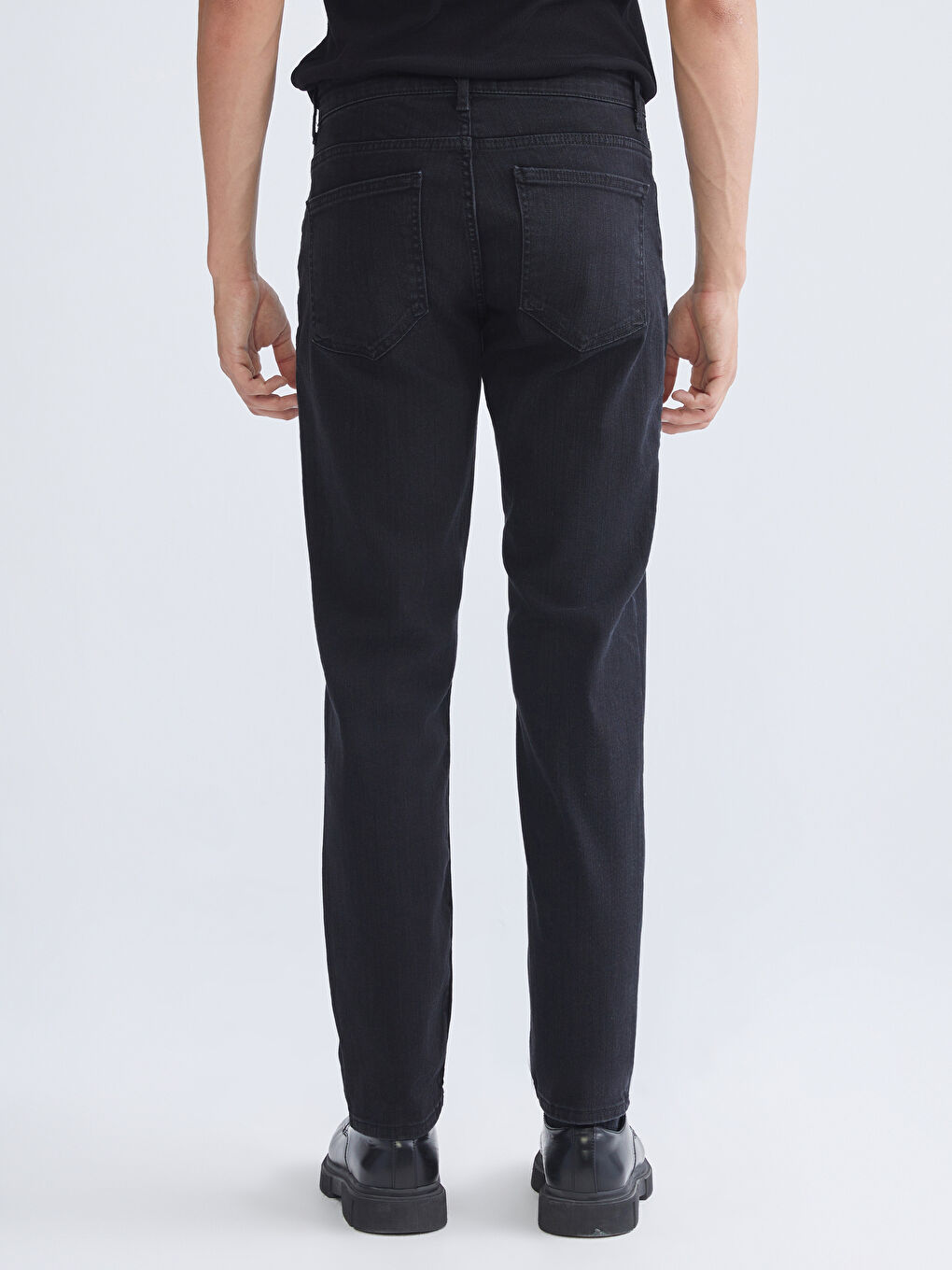 Siyah 779 Regular Fit Erkek Jean Pantolon-3