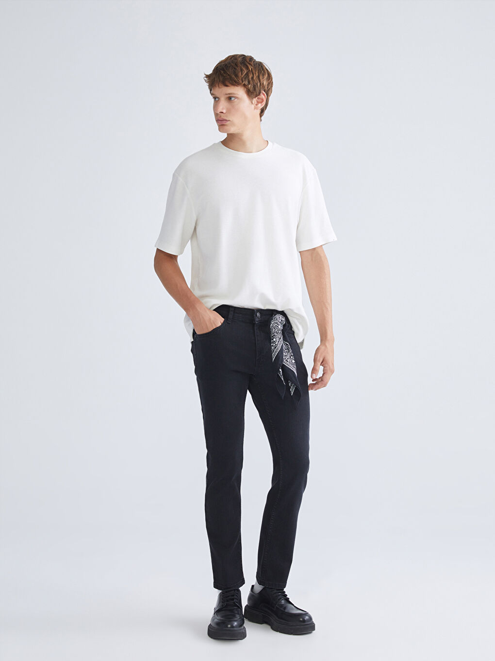 LCW Jeans 750 Slim Fit Men's Jeans -W5BB43Z8-326