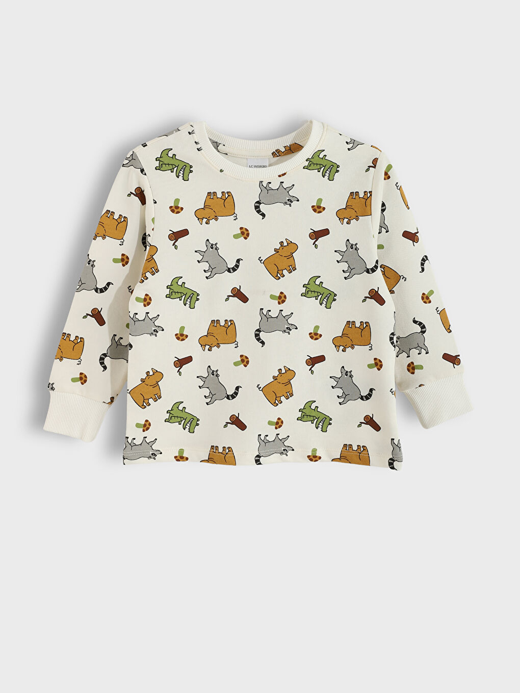 Printed Boys' T-Shirt and Sweatpants 2 Pack-1