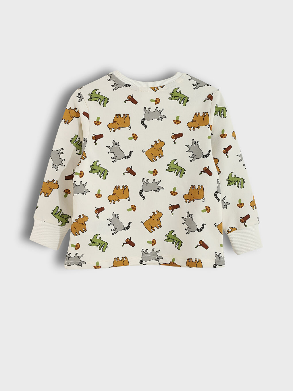 Printed Boys' T-Shirt and Sweatpants 2 Pack-3