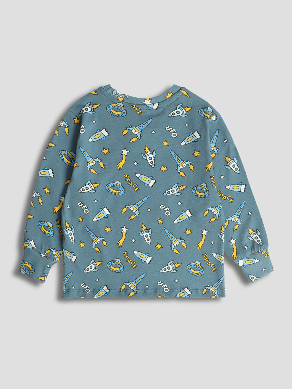 Crew Neck Boy Pyjama Set-2