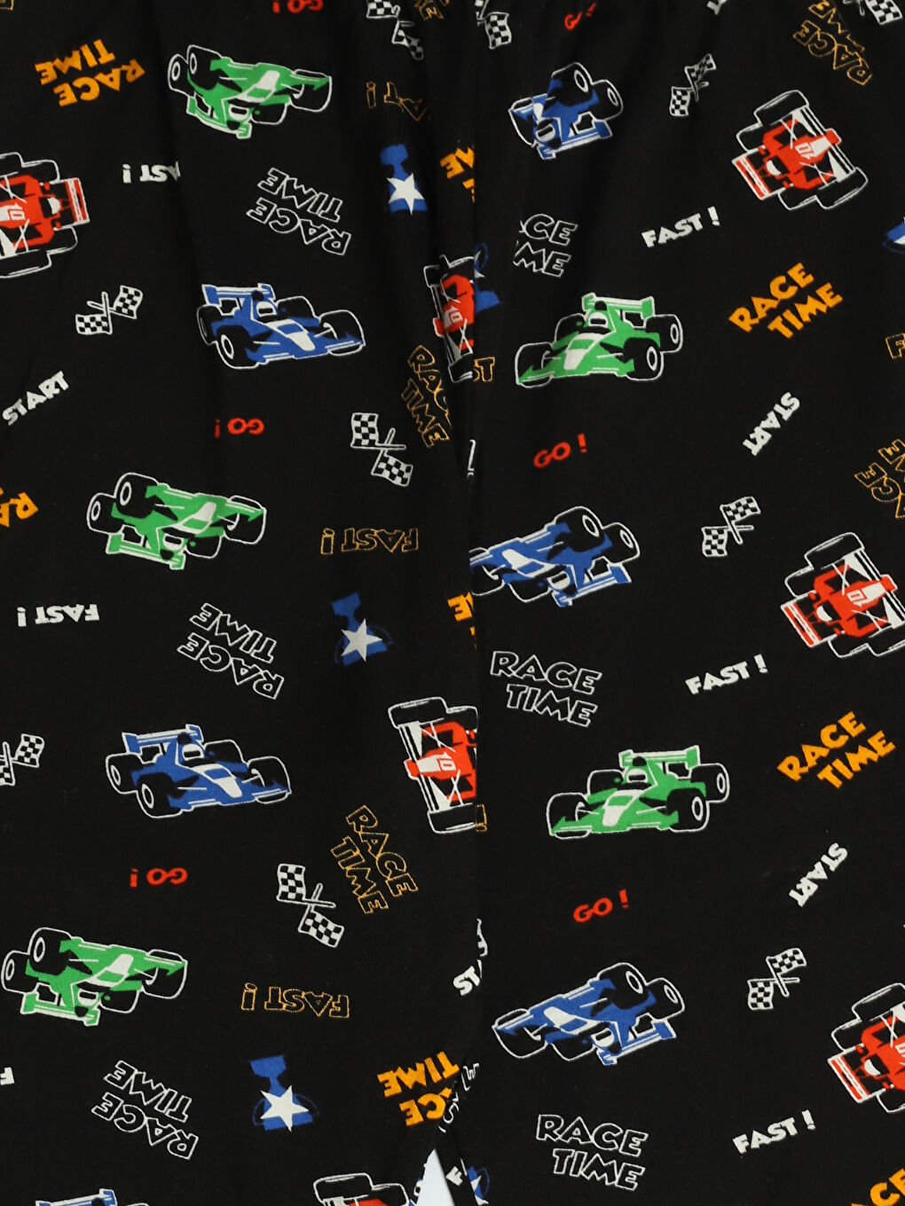 طقم بيجاما برتقالي ولد-6