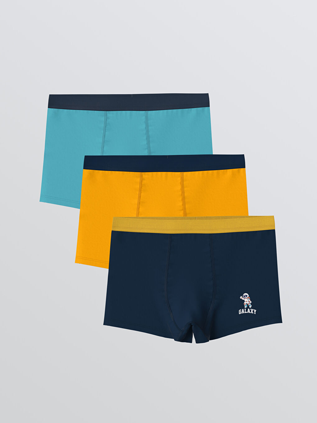 Boy BLUE Boxer Trunks